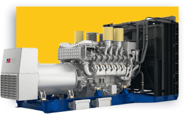 Diesel generator set MTU 12V4000 DS1750